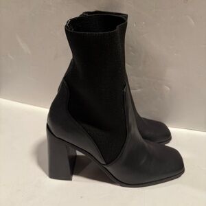 Express Black Ankle Boots Size 8